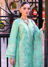 Crimson Bloom By Saira Shakira Embroidered Lawn 3 Piece Unstitched Suit CSS25BUL D-3B CHLOE